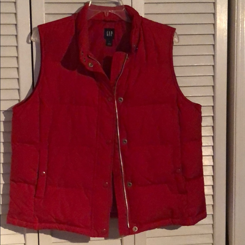 Plush winter vest
